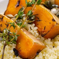 Mennyei grillezett sütőtökös kuszkusz recept