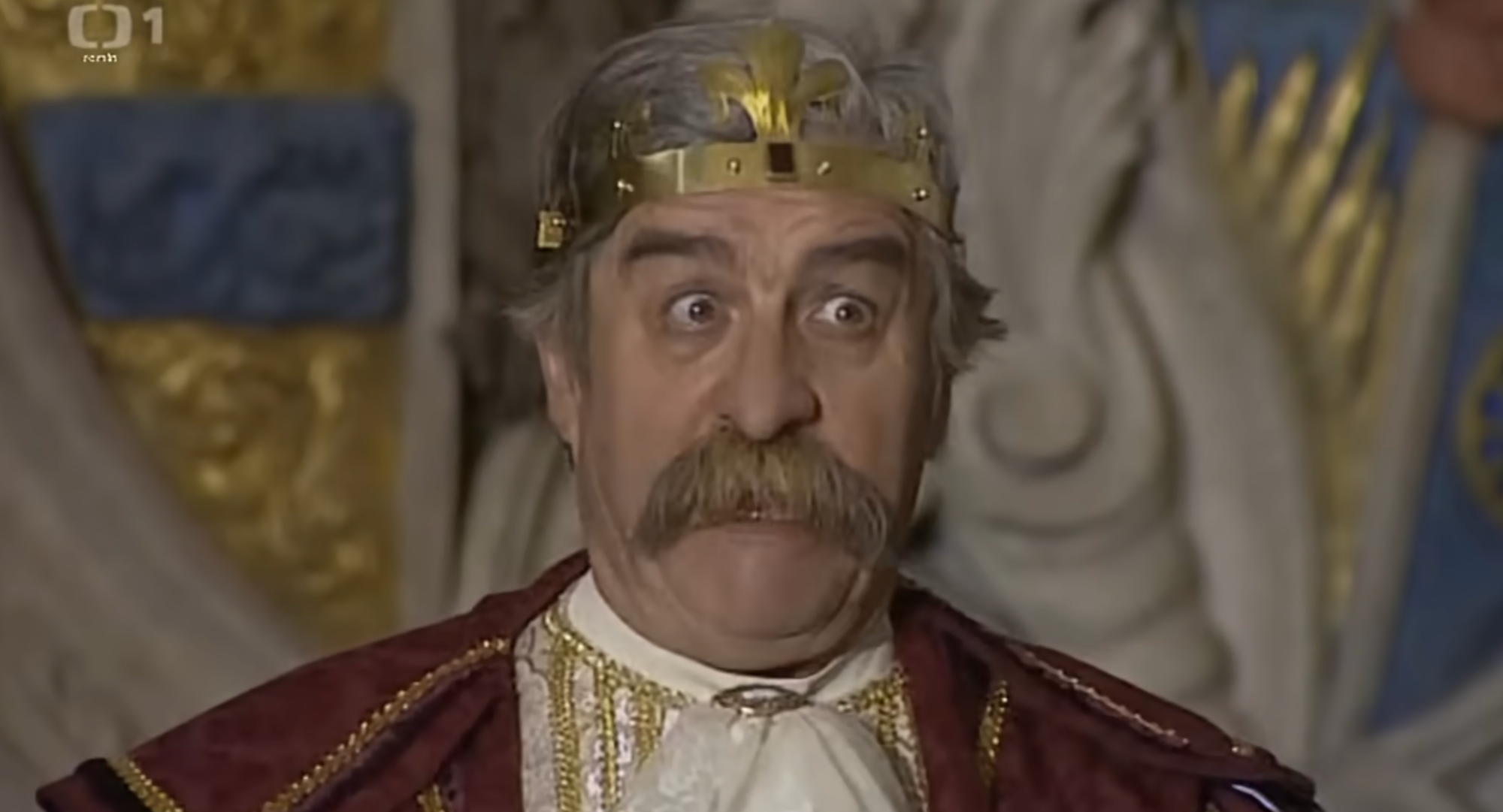 Slovenský herec a komik Július Satinský vo filme RumplCimprCampr. 