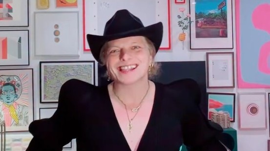 Americká influencerka Gwen McMullen. 