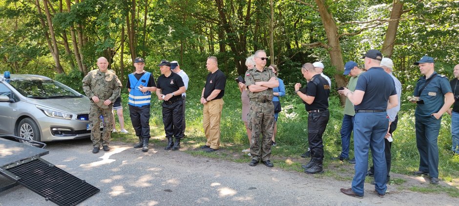 Na poligonie drawskim służby ćwiczyły sytuacje kryzysowe