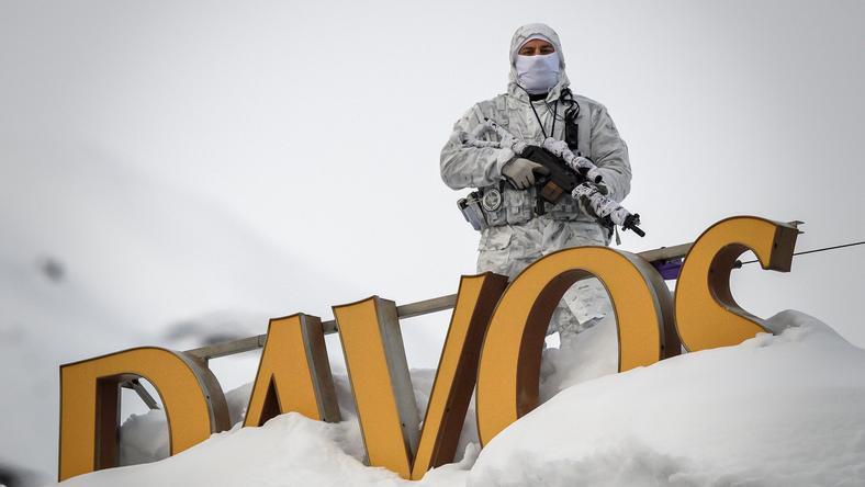 Szczyt w Davos pod dobrą ochroną