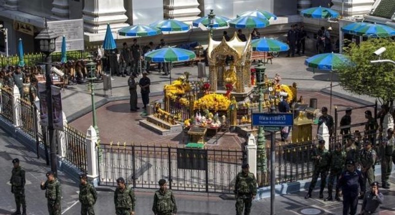 Thai police say arrests made abroad in connection with Bangkok bomb