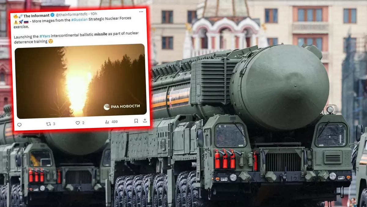 Pociski Jars stanowią kręgosłup lądowych atomowych sił Rosji