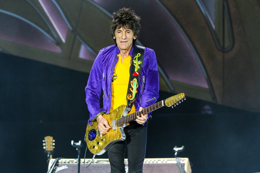 Ronnie Wood z „Rolling Stones"