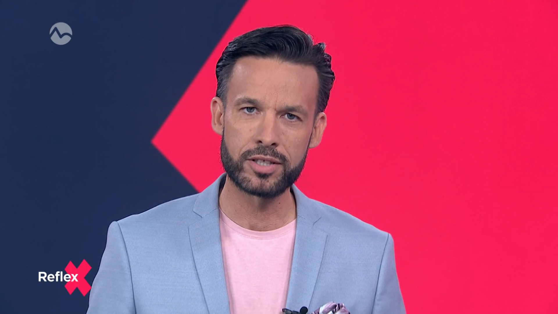 Moderátor Roman Juraško v Reflexe.