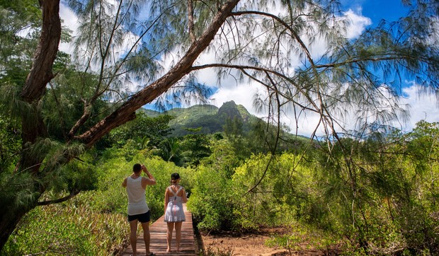 Sejšeli ilustracija