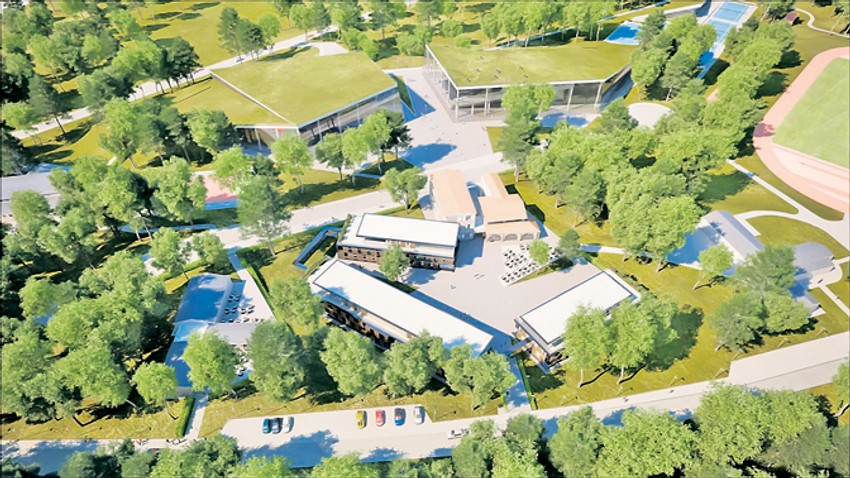 Projekat sportskog kompleksa u Košutnjaku