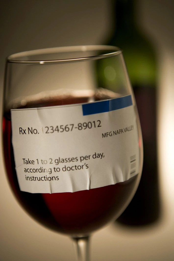 Spożywanie wina szkodzi zdrowiu