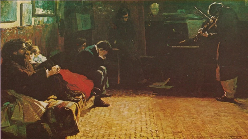 Lionelo Balestijeri, Betoven (Krojcerova sonata) 1899.