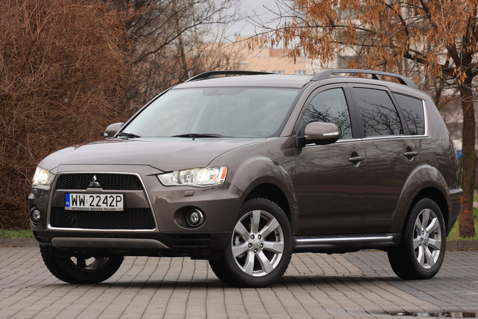 Mitsubishi Outlander CVT czy to wersja dla mieszczuchów?