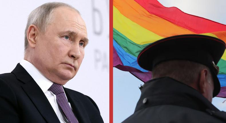 Putin designates 'LGBT movement' as extremist and terrorist organisations