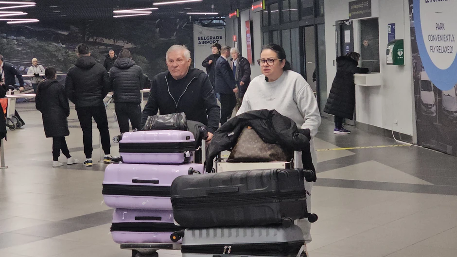 Miloš Bojanić sa ženom