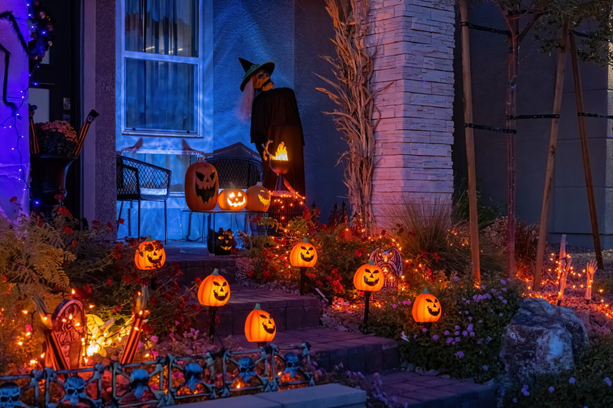 Halloween jest obchodzone 31 października