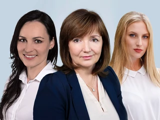 Od lewej: Krystyna Kalinowska, Beata Nepelska-Kula i Aleksandra Olbryś