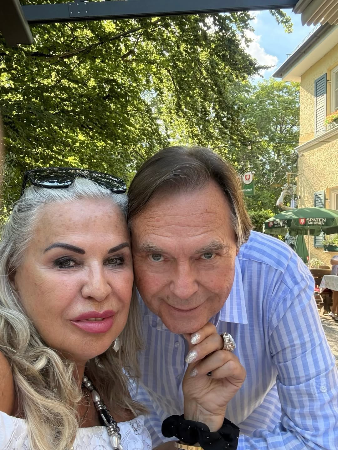 Speváčka Eva Máziková a jej manžel Peter.