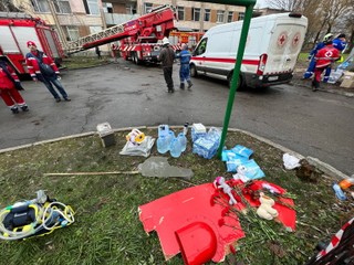 Premier Ukrainy przestrzega przed pochopnymi wnioskami w sprawie katastrofy śmigłowca