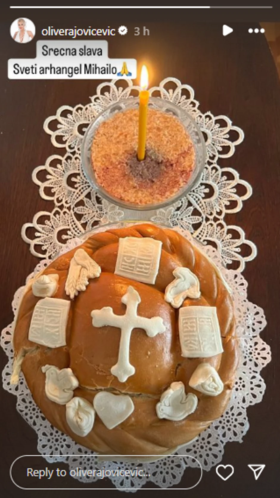 Olivera Jovićević objava