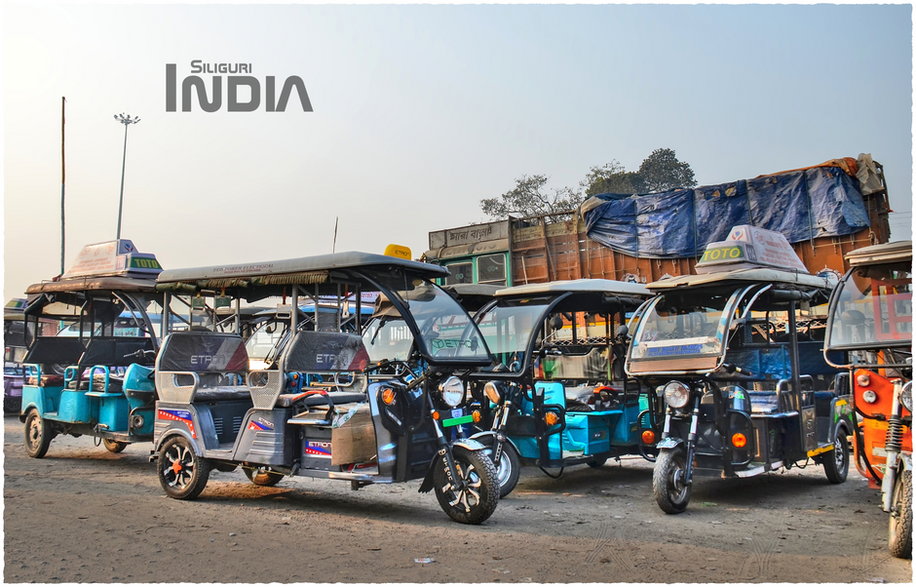 Tuk-Tuki - popularny środek transportu w Azji południowej
