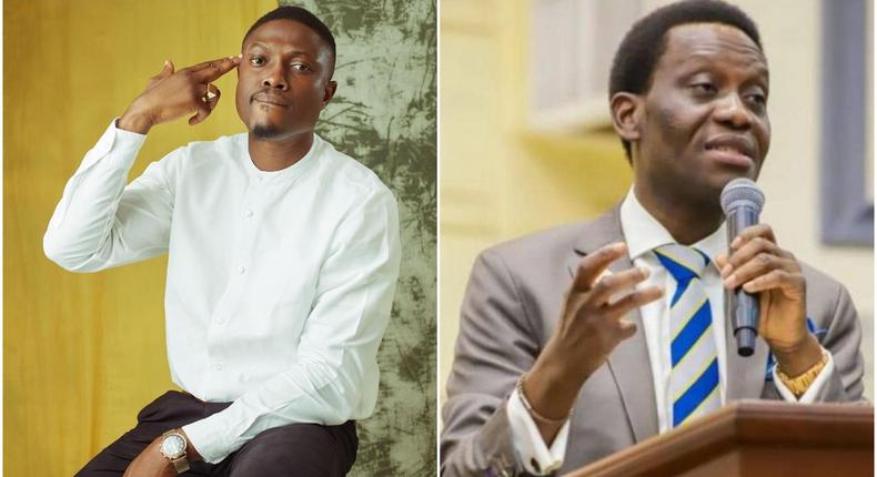 Nigerian rapper Vector and the late Pastor Dare Adeboye [Instagram/VectorThaViper]