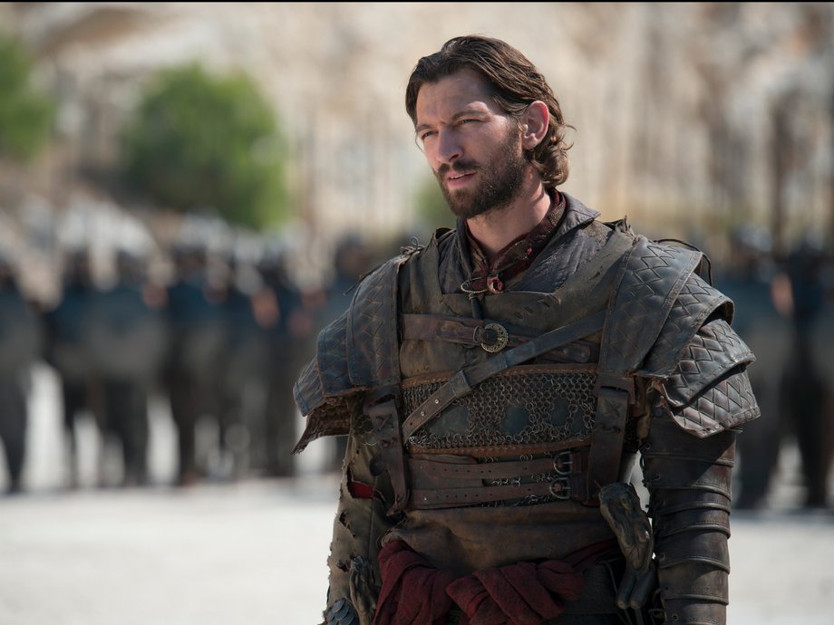 Michiel Huisman plays the dashing Daario Naharis, an ally of Daenerys.