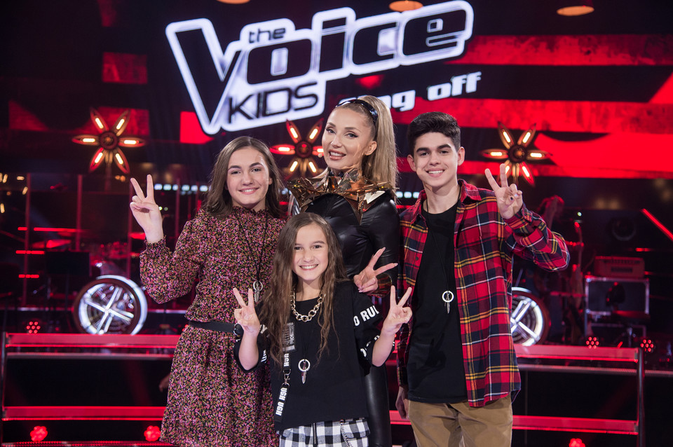 Drużyna Cleo w finale "The Voice Kids 4"