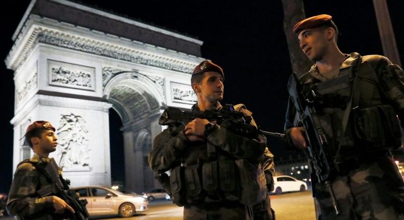 The shooting of a police officer and the wounding of two others on Paris's Champs Elysees is the latest in a string of atrocities in France since 2015