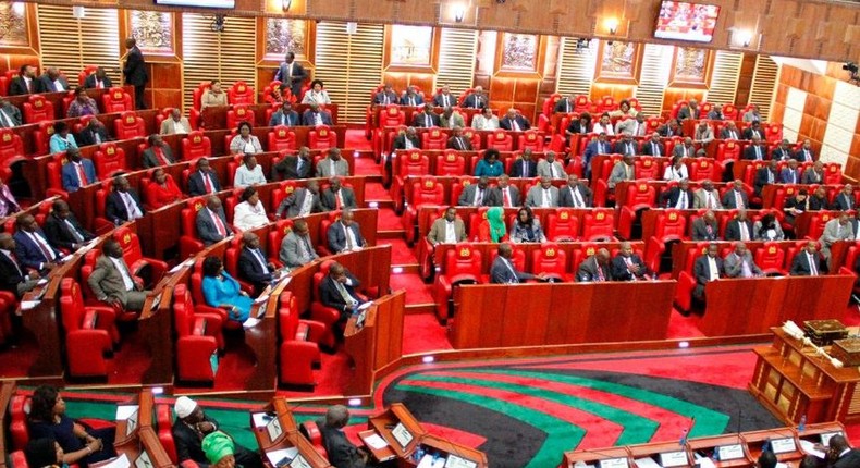 Parliament during a previous session