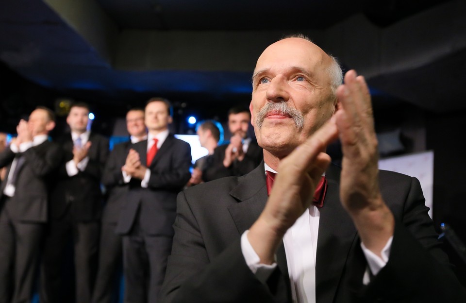 Lider Kongresu Nowej Prawicy Janusz Korwin-Mikke