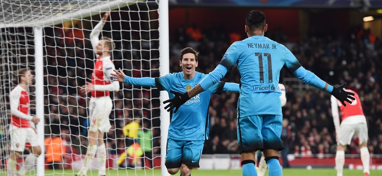 Liga Mistrzów: Messi załatwił Arsenal. Barcelona wygrała w Londynie 2:0. WIDEO