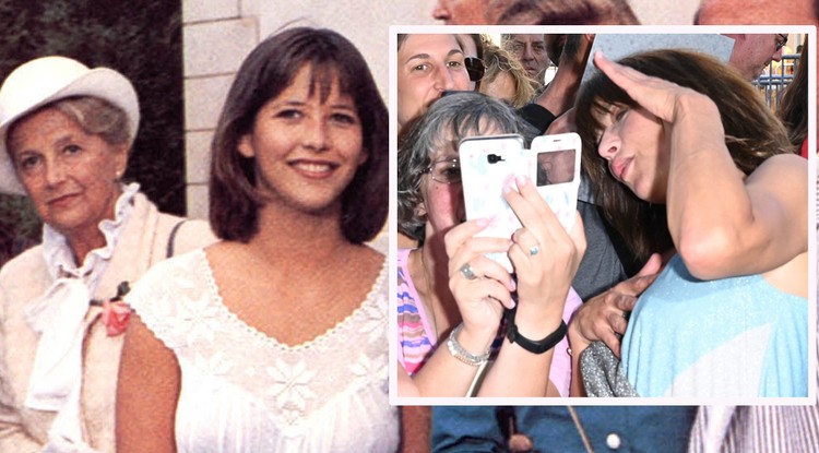 Sophie Marceau ilyen helyes lány volt és most... Fotó: Northfoto