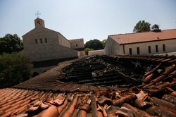 Zabytkowy kościół w Izraelu podpalony. Policja zatrzymała studentów jesziwy