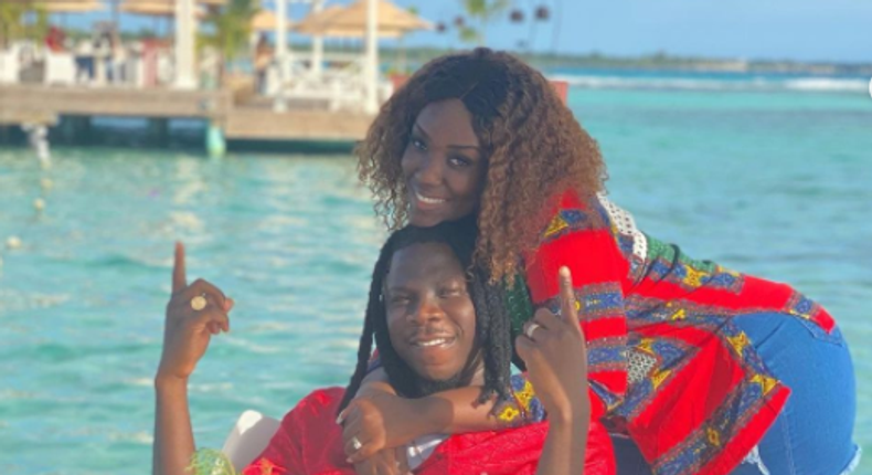 Stonebwoy and Dr Louisa