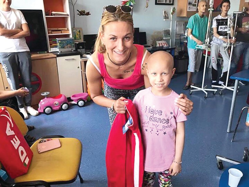 Slika za uspomenu: Nataša Kovačević i Marija Filipović