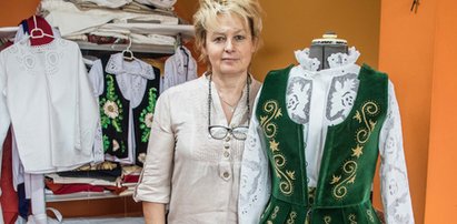 Góralski folklor nadal żywy! Pani Maria dba o to, by podhalańskie hafty nie wyginęły