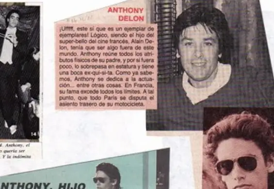 Anthony Delon - Albumy fanów