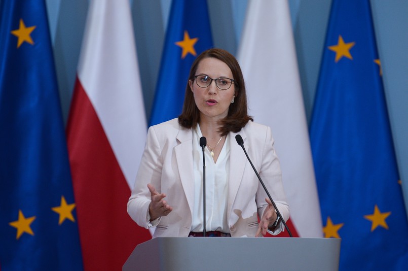 Minister finansów Magdalena Rzeczkowska