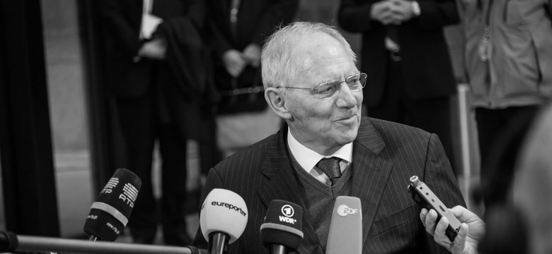 Wolfgang Schaeuble nie żyje. Słynny minister finansów miał 81 lat