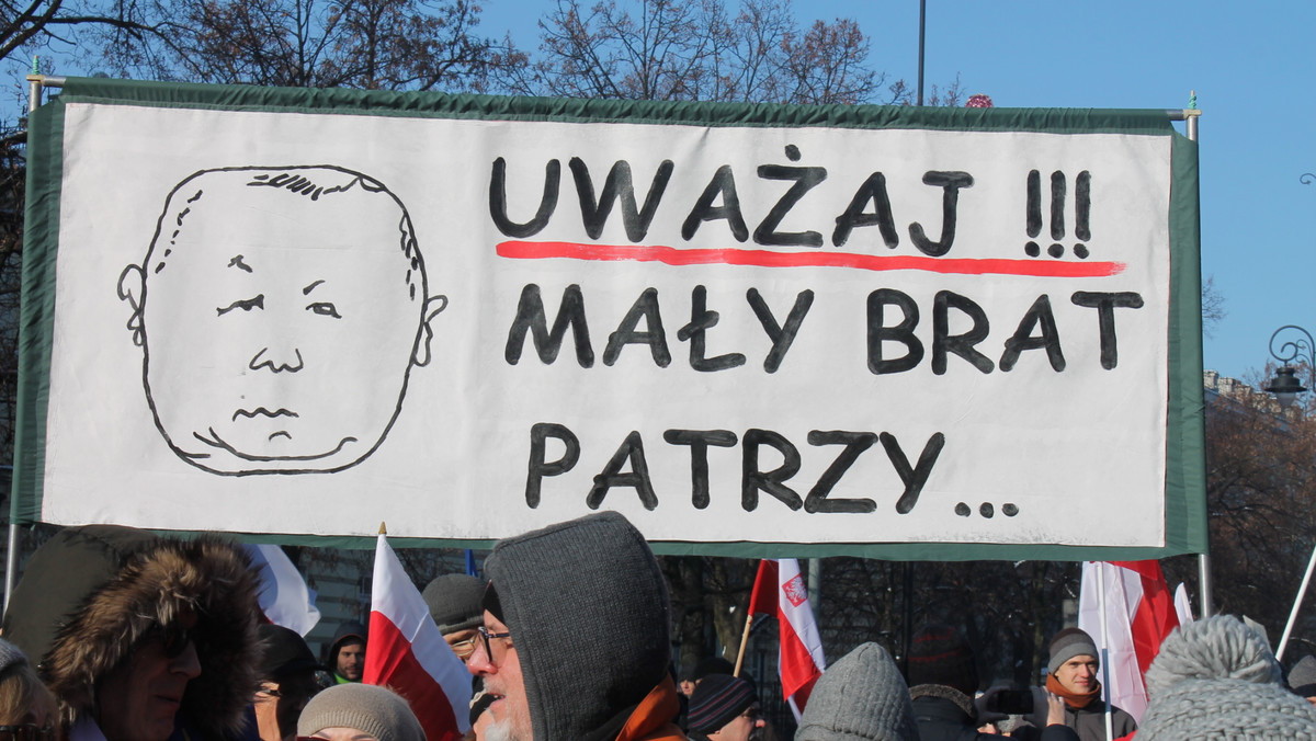 Marsz KOD, 23 stycznia 2016, Warszawa