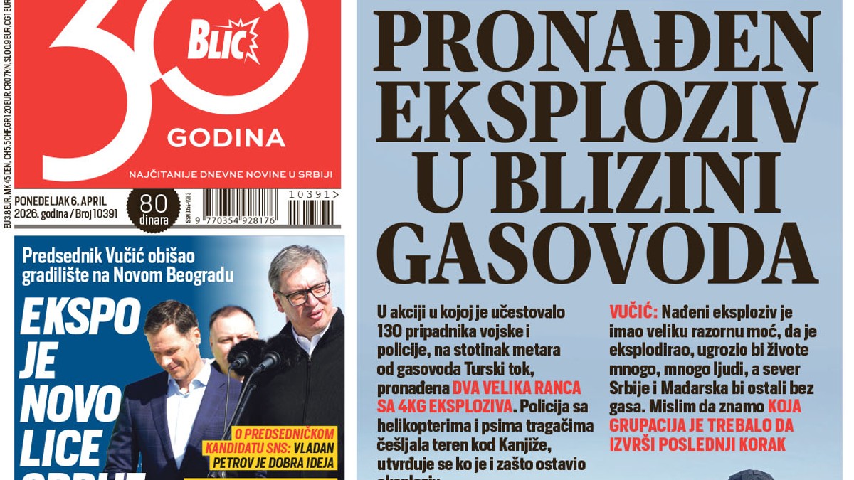 NASLOVNA BLIC