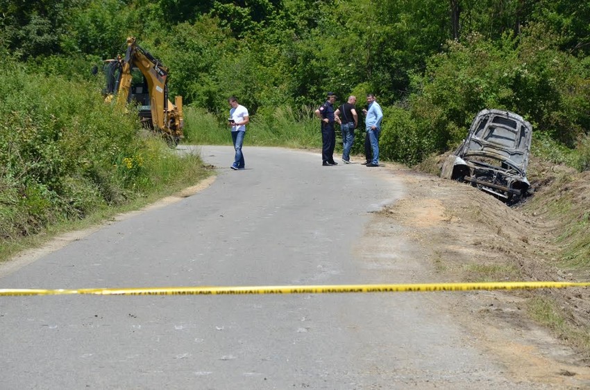 Uviđaj na mestu napada