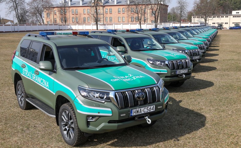 Toyota Land Cruiser w Straży Granicznej