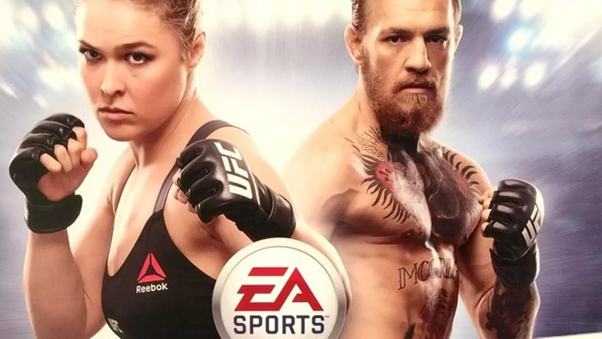 Na okładce EA Sports UFC 2 obok Rondy Rousey pojawi się Conor McGregor