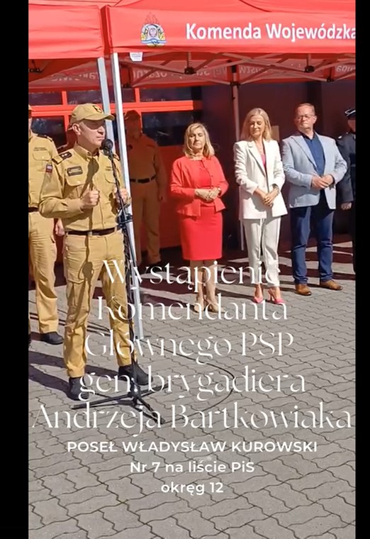 Spot posła PiS Władysława Kurowskiego