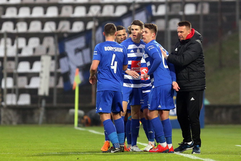 Pilka nozna. Ekstraklasa. Wisla Plock - Slask Wroclaw. 08.04.2019