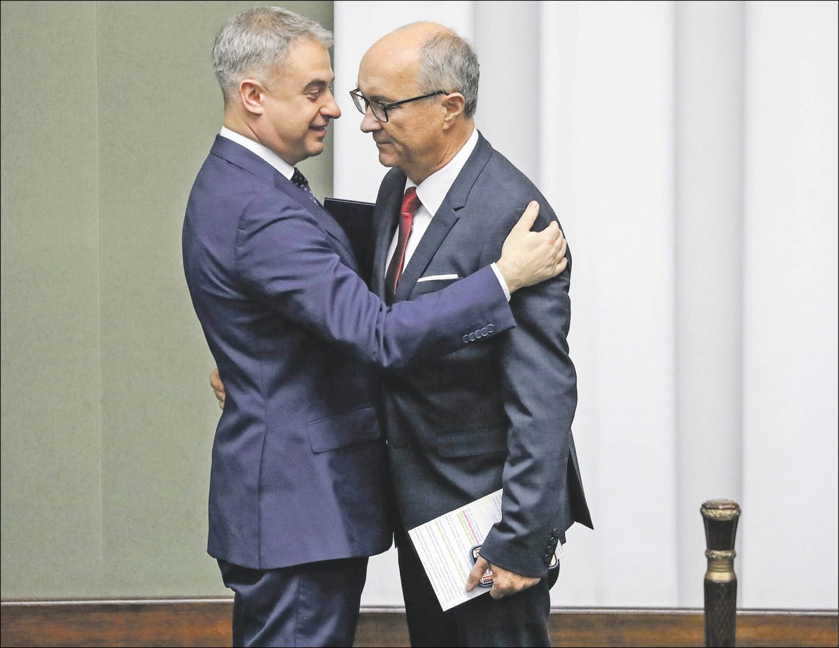 Kandydaturę Włodzimierza Czarzastego przedstawiał w Sejmie wicepremier Krzysztof Gawkowski