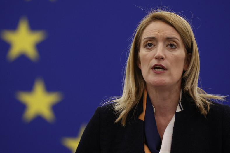 Przewodnicząca Parlamentu Europejskiego Roberta Metsola