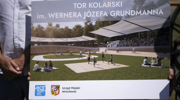 Projekt zakłada m.in. nową konstrukcję i drewnianą nawierzchnię, strefy bezpieczeństwa zgodne z wymaganiami UCI, zagospodarowanie wnętrza toru, miejsca do rozgrzewki i treningu, stanowiska serwisowe oraz przestrzeń dla trenerów, sędziów i obsługi zawodów.