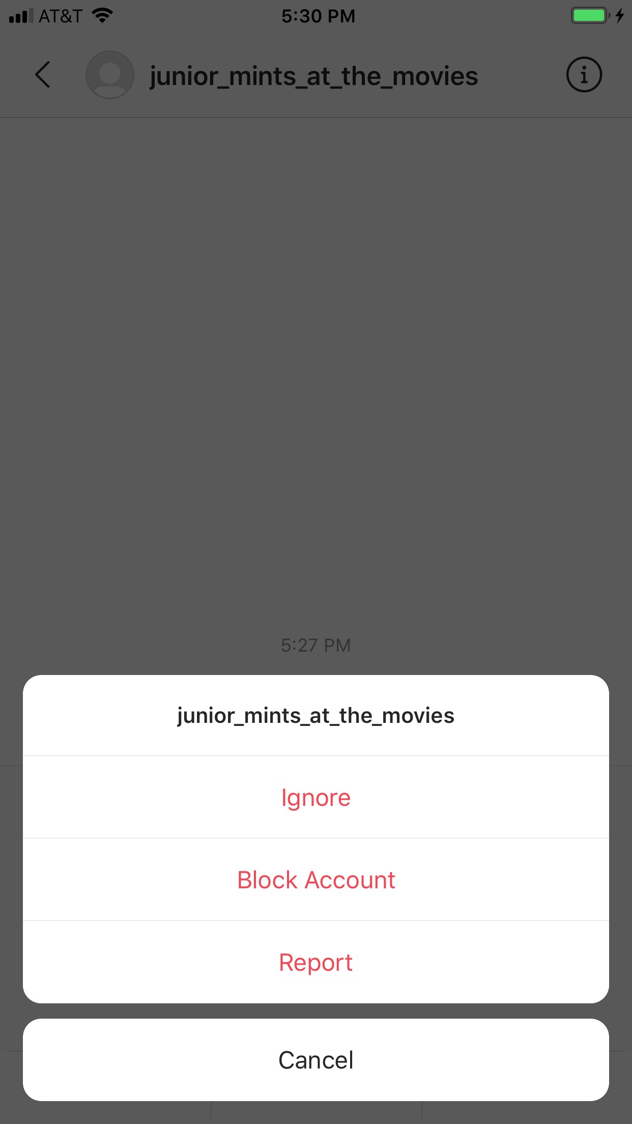 if you delete someones comment on instagram do they know