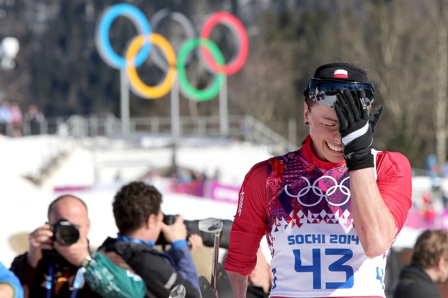 Justyna Kowalczyk po zwycięskim biegu na 10 km