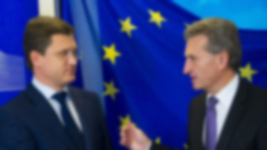 Oettinger: powstał projekt porozumienia ws. gazu